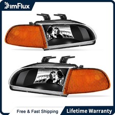 Dimflux 2pc Headlights For 1992-1995 Honda Civic Coupe Hatchback Models Only 2dr Dimflux 2pc Headlights For 1992-1995 Honda Civic Coupe Hatchback Models Only 2dr