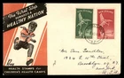 Mayfairstamps New Zealand FDC 1947 Health Stamp Angel Statue First Day Cover aaz