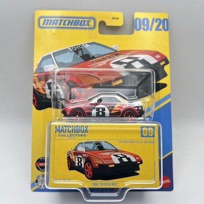 Matchbox Collectors 2026 MBX Team Toyota 09/20 Red 1984 Toyota MR2