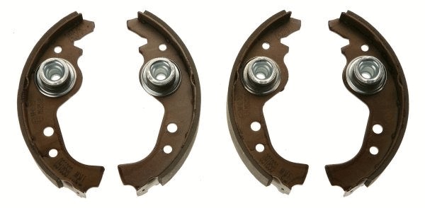 Rear TRW-OE GS8160 Brake Shoe Set for ABARTH,AUTOBIANCHI,FIAT,FSO,INNOCENTI,LANC