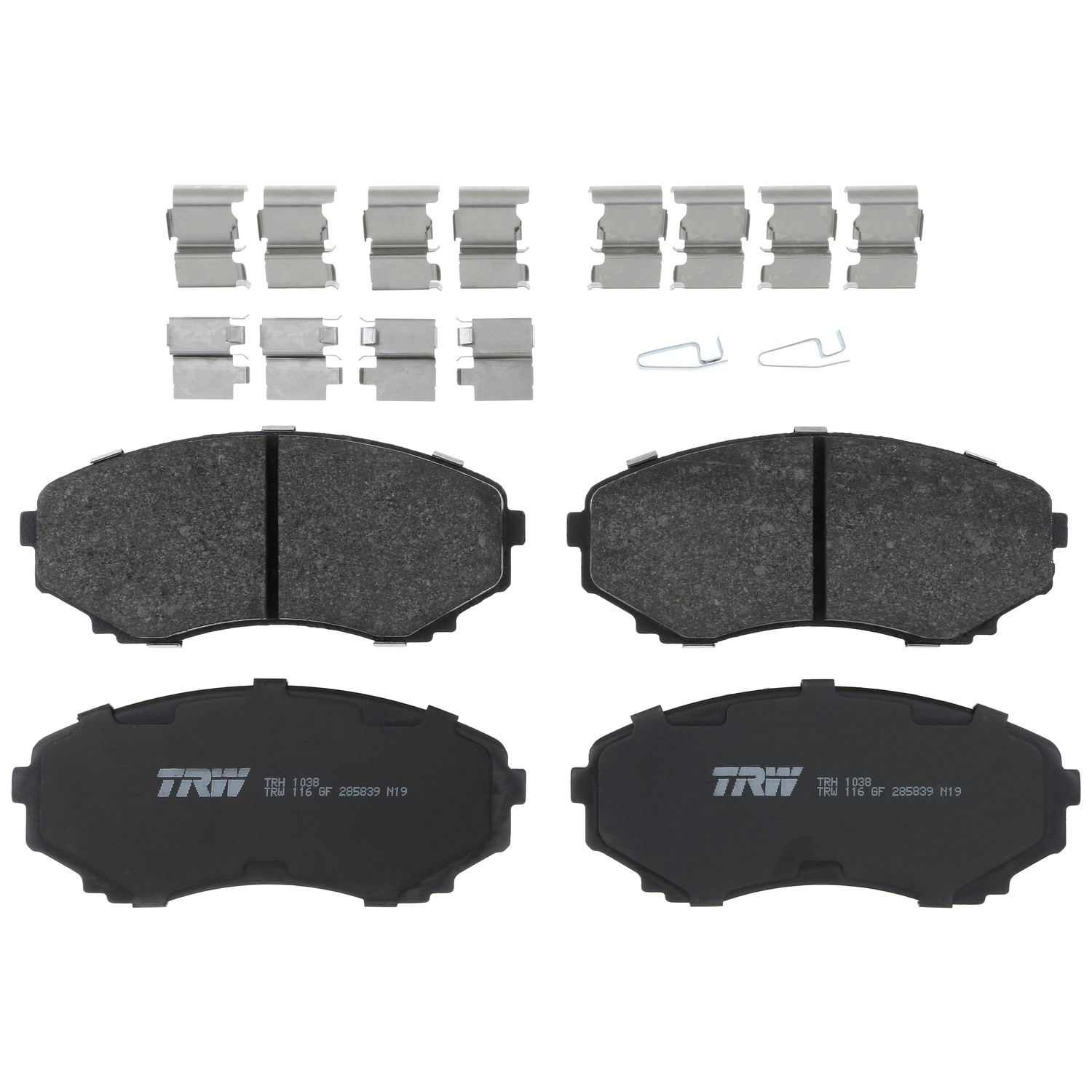 Disc Brake Pad Set for Mazda MPV 2000 - 2006 TRW  Pro TRH1038
