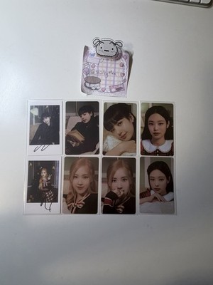 BLACKPINK - Christmas THE GAME - Rose Lisa Jennie 8 Photocard Set Pc Polaroid