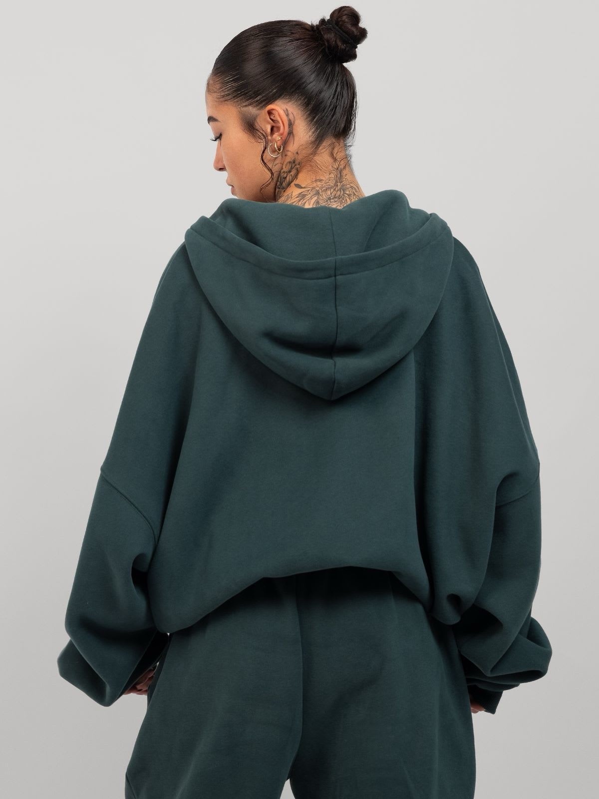 COMFRT Cloud Zip Hoodie in Pine - Size Medium