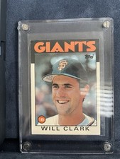 1986 Topps Traded #24T Will Clark RC San Francisco Giants