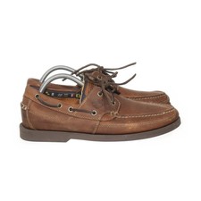 Timberland, Segelschuhe, Größe: 43 1/2, Leder, Braun, Herren #fkw