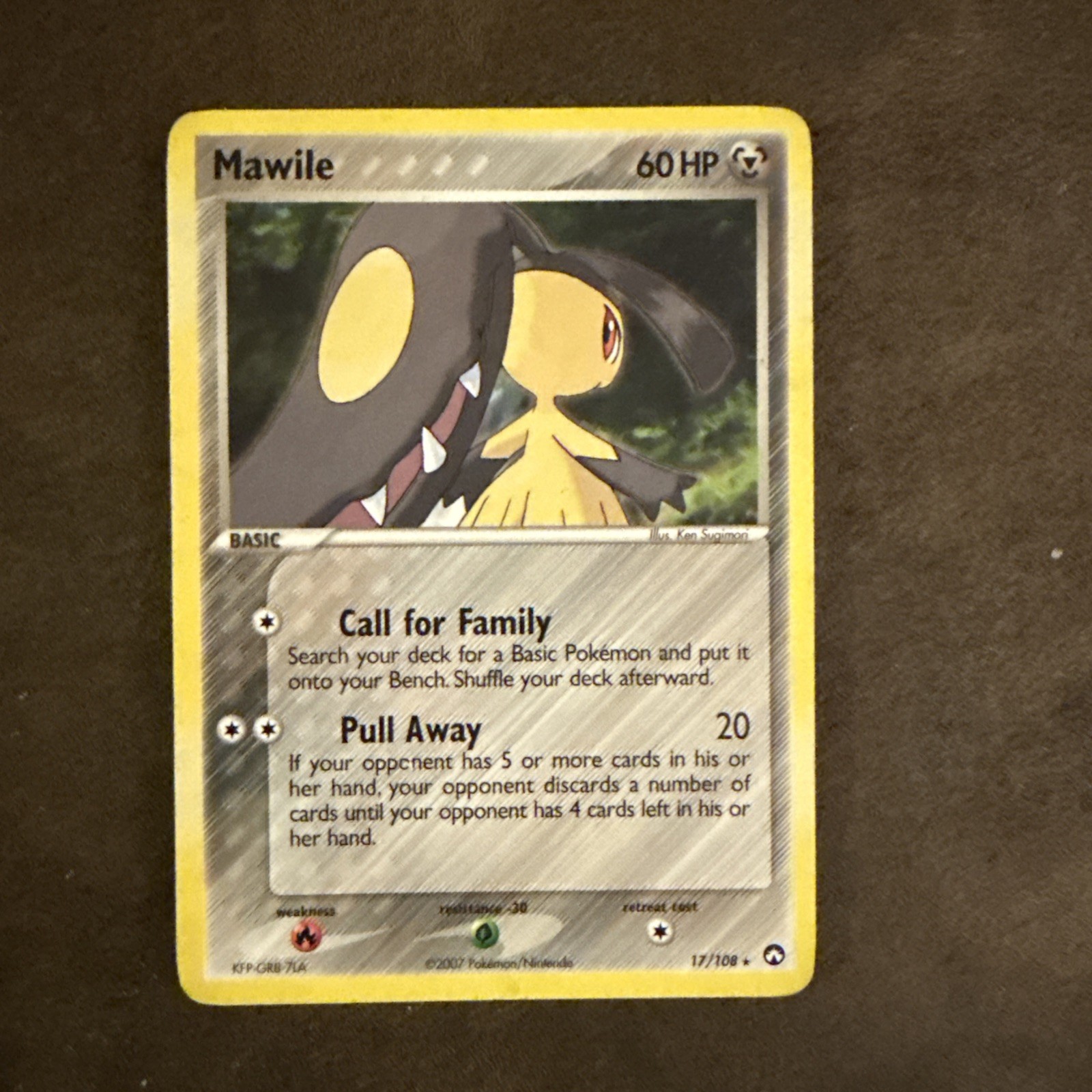Mawile 17/108 Power Keepers Regular Pokemon TCG