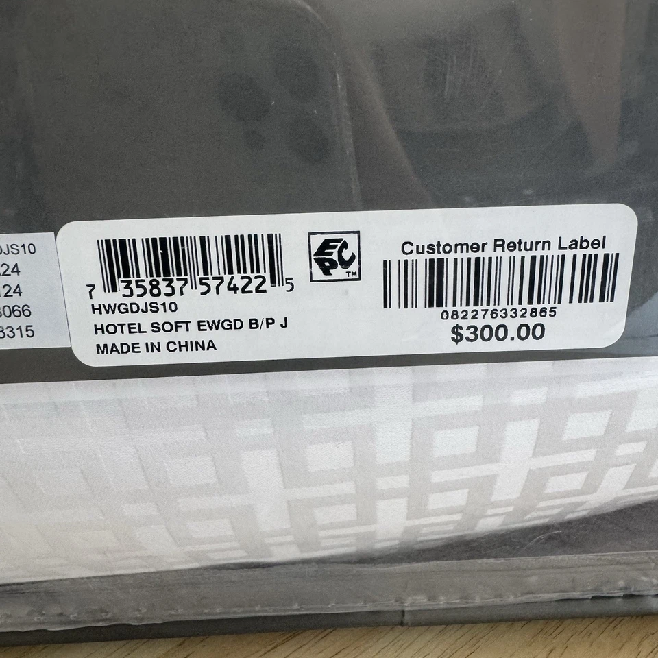 Hotel Collection European White Goose Down Soft Support Standard/Queen Pillow - Image 3 of 4