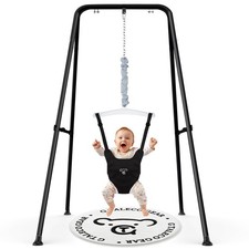 Baby Jumper with Stand,Baby Bouncer,Easy Set-Up,Baby Exerciser for Active Bab...