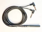 7.5ft Y-Cable Splitter for Roland V-Drum Right 1X TRS Female to 2X TS Right Male