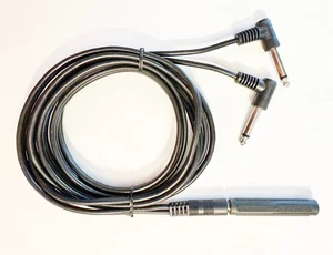 7.5ft Splitter Y-Cable pour Roland V-Drum Right 1X TRS Femmes 2X TS Homme droit