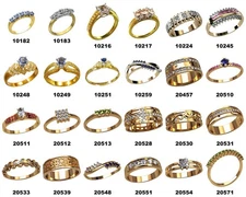 set of 24 pcs WAX PATTERNS for Lost Wax Casting silver or gold Jewelry_w8