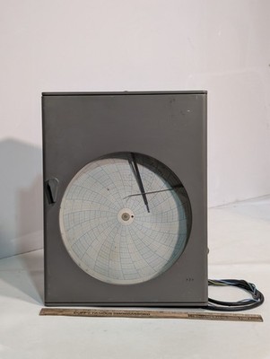 Honeywell Y455X1-B-000-00-2274 circular chart recorder, 120VAC, -125 to +375degF