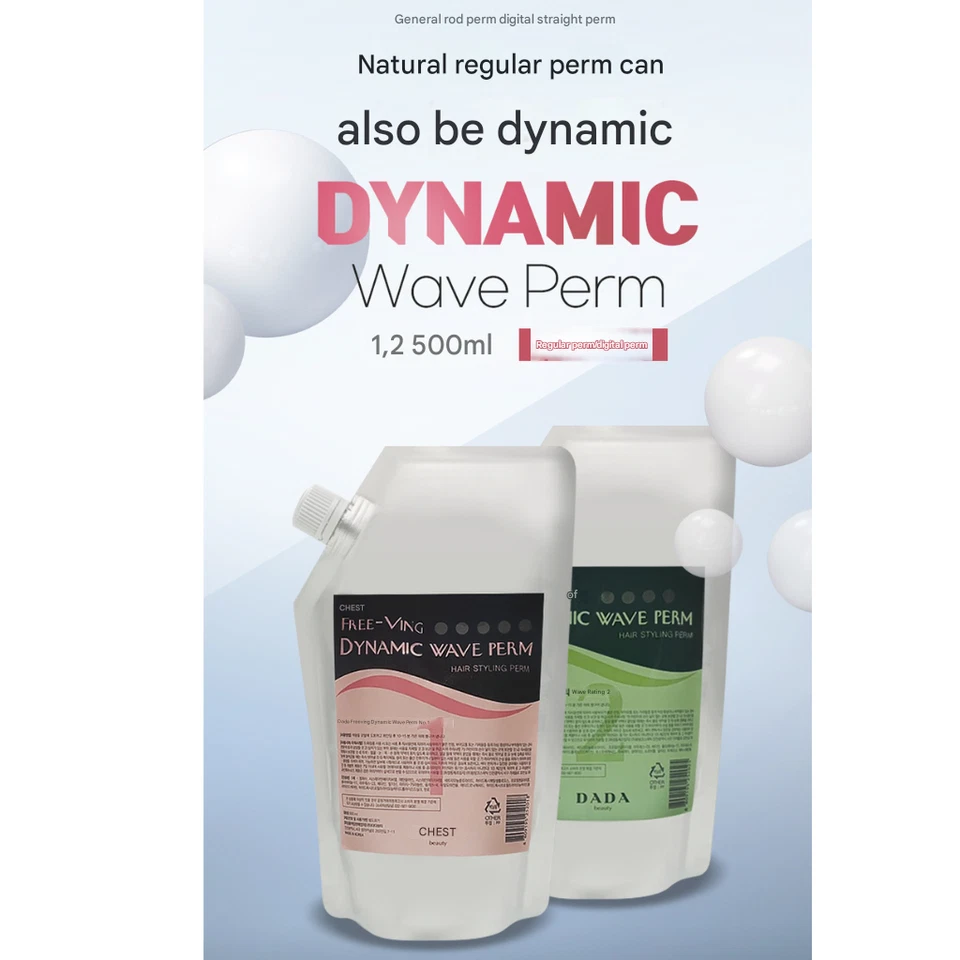DADA Dynamic Wave Perm Pre-ving 500ml + Neutralizer 500ml SET - Image 2 of 4