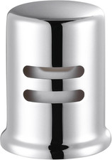 Dishwasher Air Gap Cover for Kitchen, Solid Brass Air Gap Cap with Skirted Desig