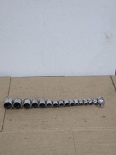 Snap-On 15-Pc F Socket Set 3/8 12 Point W/ Sn...