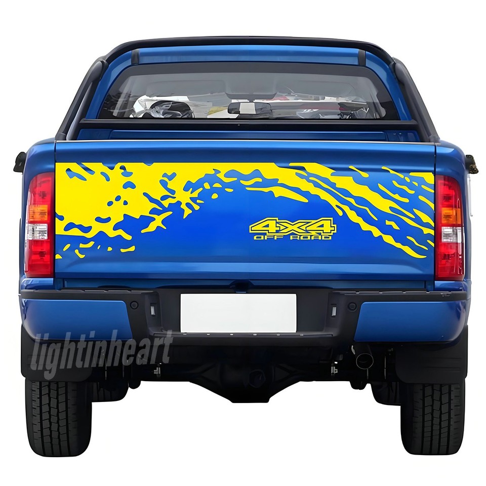 Pickup Truck Tailgate Sticker For Ford Ranger Raptor Mud Splash ...