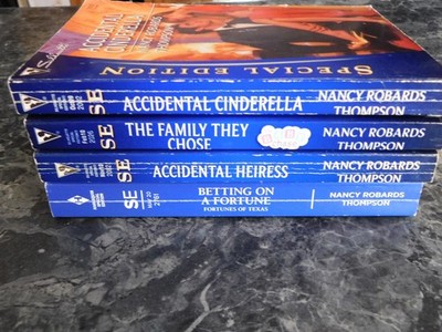 Harlequin Silhouette SE Nancy Robards Thompson lot of 4 Contemporary Romance PB