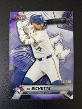 2025 Bowman's Best Bo Bichette Purple Refractor #/250 Blue Jays