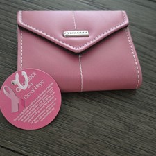 Rolodex City of Hope 36 Pink Personal Card Case Flip Business Card File
