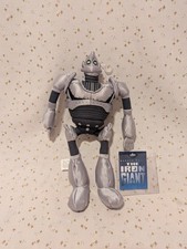 10" Iron Giant Plush Bean Bag Toy Mint W/Tags By Warner Bros Studio Store 1999