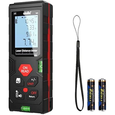 atolla Lasermessgerät, Laserentfernungsmesser bis 100m / ± 2mm digital