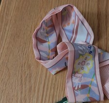 Long silk scarf