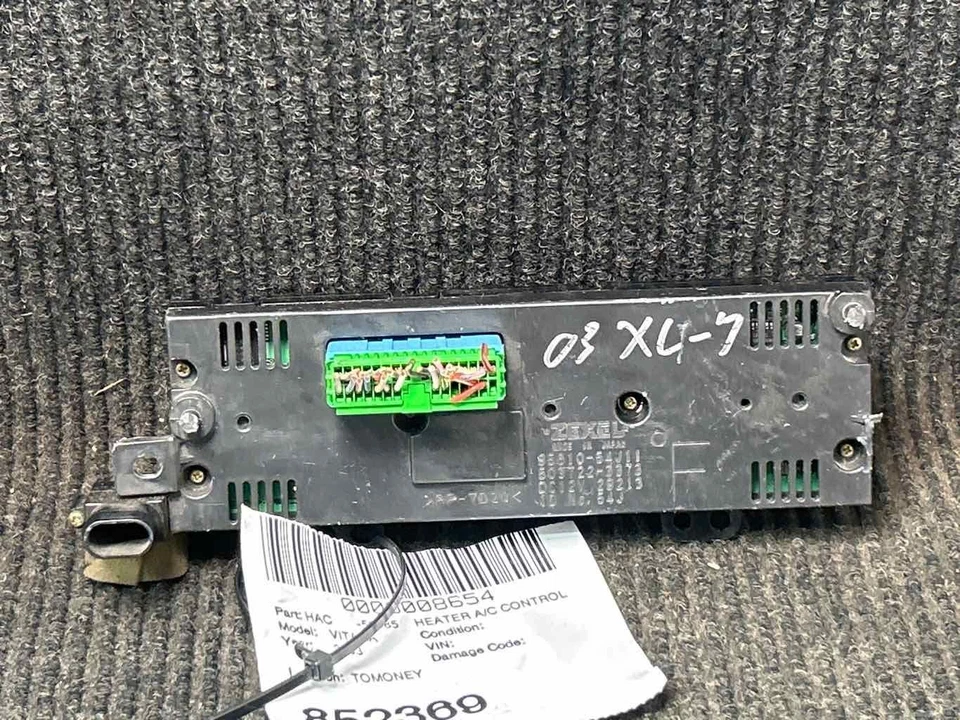 Fits 1999-05 Suzuki Grand Vitara Heater A/c Control OEM#:7440065d51 - Imagem 2 de 4