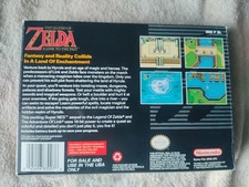 The Legend Of Zelda A Link to the Past Super Nintendo Video Game 1992 Original