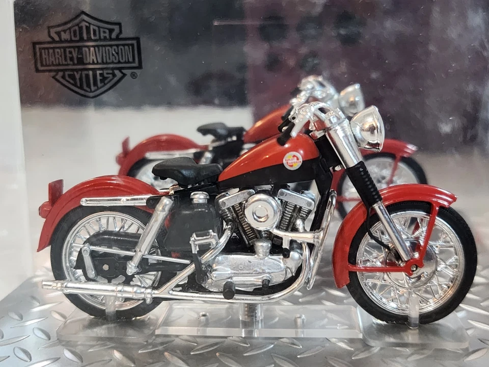 Harley Davidson modelo 1:24 1957 Sportster DeAgostini/Altaya Foto 4 de 4