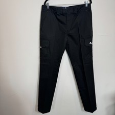 Aquascutum London McLaren GT Cargo Trousers Black Size 34 Unworn