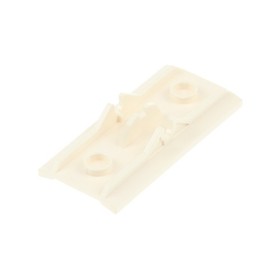1X Lego Vehicle Car Spoiler 6X3 Cream White Sticker Checkered Red 3181 2440PB015