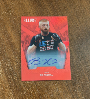 Bo Nickal 2025 Allure Red Rainbow Auto #96
