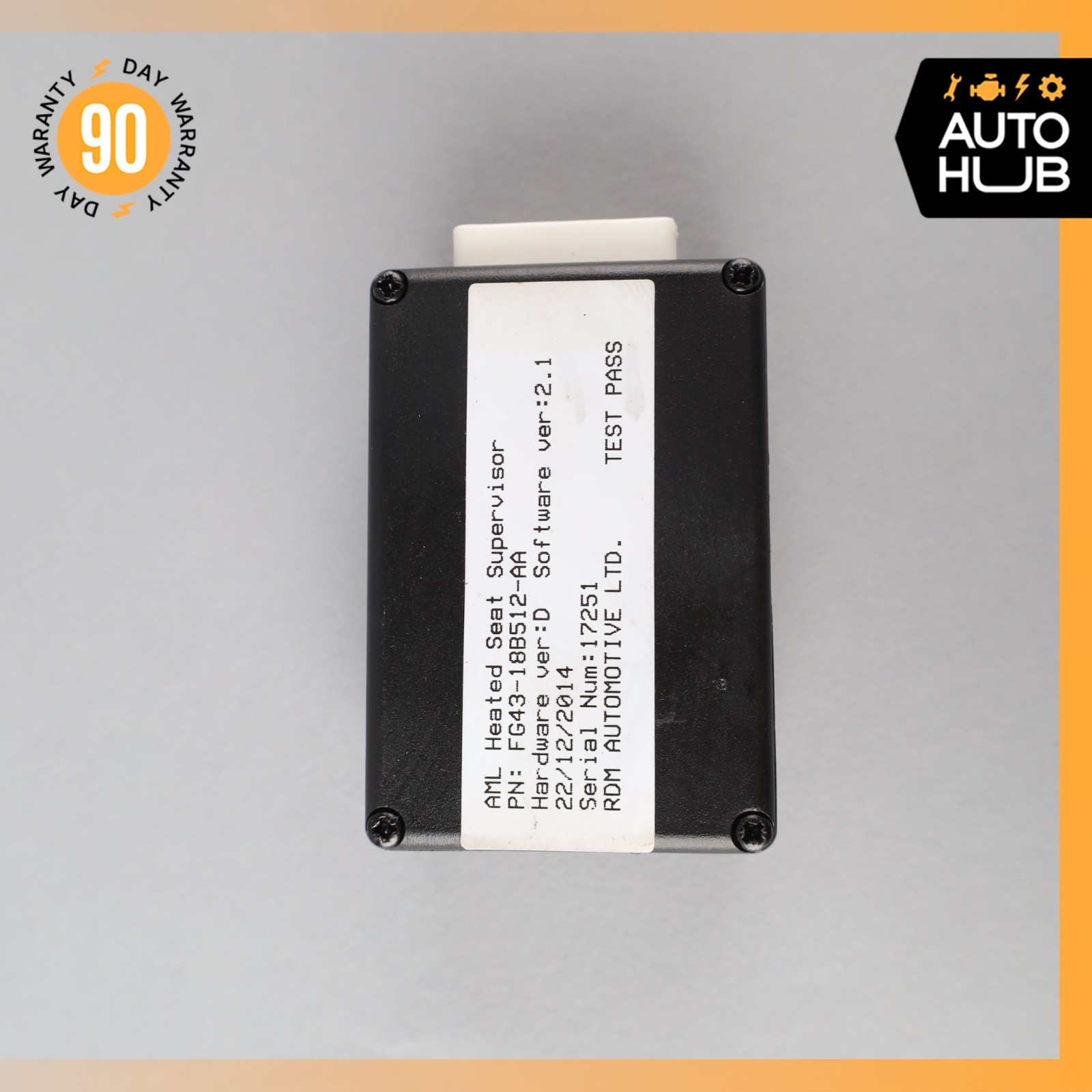 Aston Martin V8 Vantage Seat Heated Control Module FG4318B512AA OEM 26k