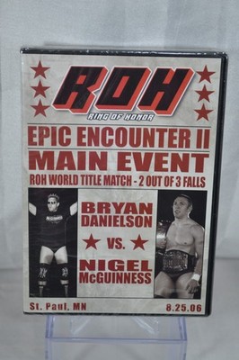Epic Encounter 2 ROH Ring Of Honor DVD 08.25.06 Sealed - Danielson vs McGuinness