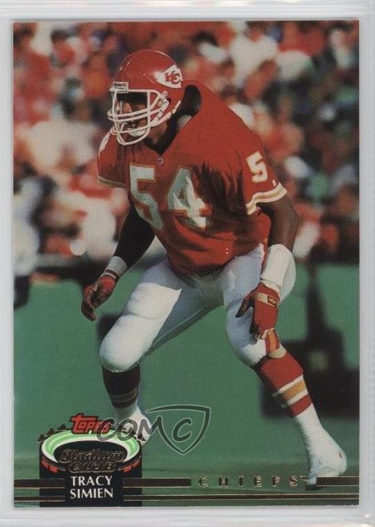 1992 Topps Stadium Club Tracy Simien #331 Rookie RC 0q3