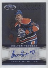 2012-13 Certified Certified Signatures Colten Teubert #CS-CT Auto 0d7y