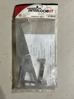 K-9010 GE Siemens SQ D Home Line Cutler Hammer BR Style Breaker Interlock Kit