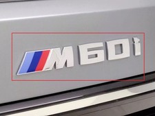 BMW Original G07 LCI X7 M60i HECK KOFFERRAUM SCHRIFTZUG BADGE Chrom...