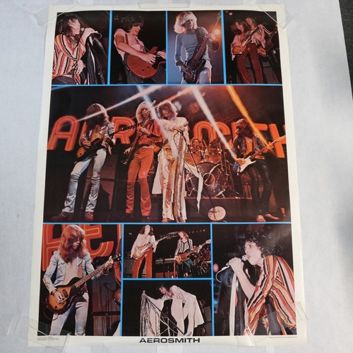 Aerosmith 42" X 58" Large Original Concert Music Poster 1977