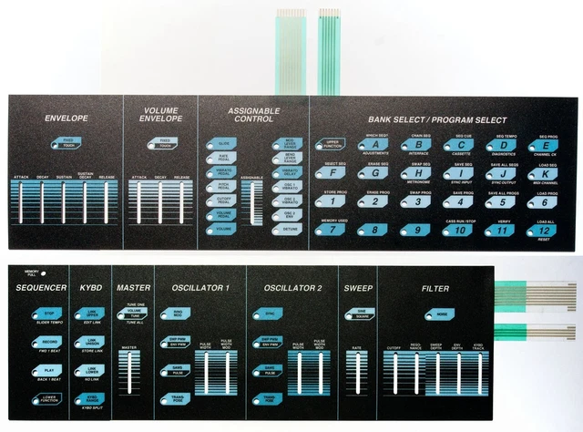Chroma Polaris membrane switch panels