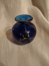 Glass Vase, Squal / Poppy Vase, Medina Glass Malta, 8cm