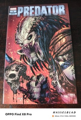 Predator #1 2022 Ken lashley retail exclusive variant cover marvel key issue  