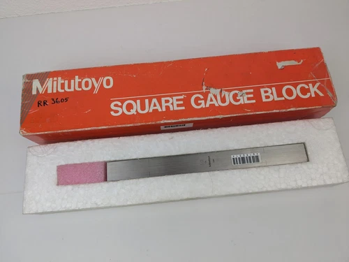 Mitutoyo Gauge Block 10" Square Steel 12085 High Grade