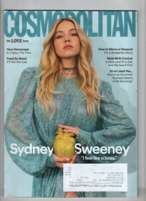 Cosmopolitan Mag Euphoria's Sydney Sweeney The Love Issue 2022 022822NONR