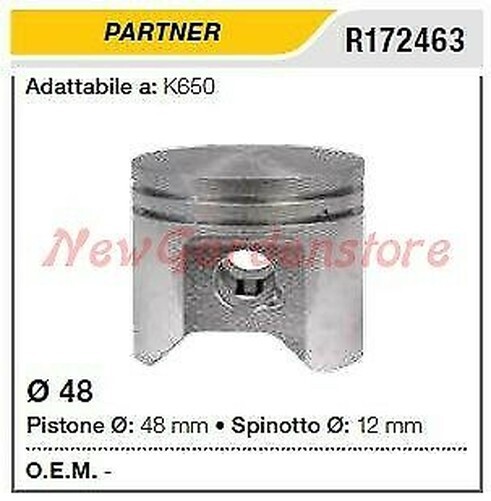 Kolben Segmente Bolzen Partner KettensäGe K650 172463-image