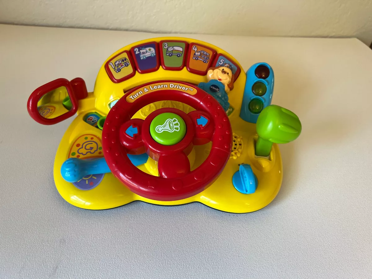 VTech Turn and Learn Driver for Kids ages 6 36 months PRE OWNED