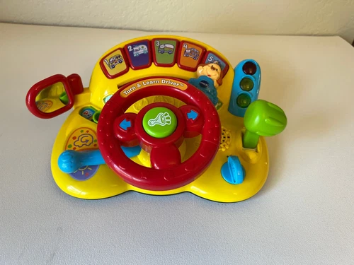 VTech Turn and Learn Driver for Kids ages 6-36 months - Tested -Works!