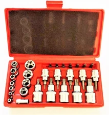 30pc ATE PRO Tamper Torx E-Torx Female Star Inverted Torx Bit Socket Set #97950