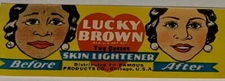 1930s Valmor Lucky Brown Skin Lightener Label Chicago Black Americana
