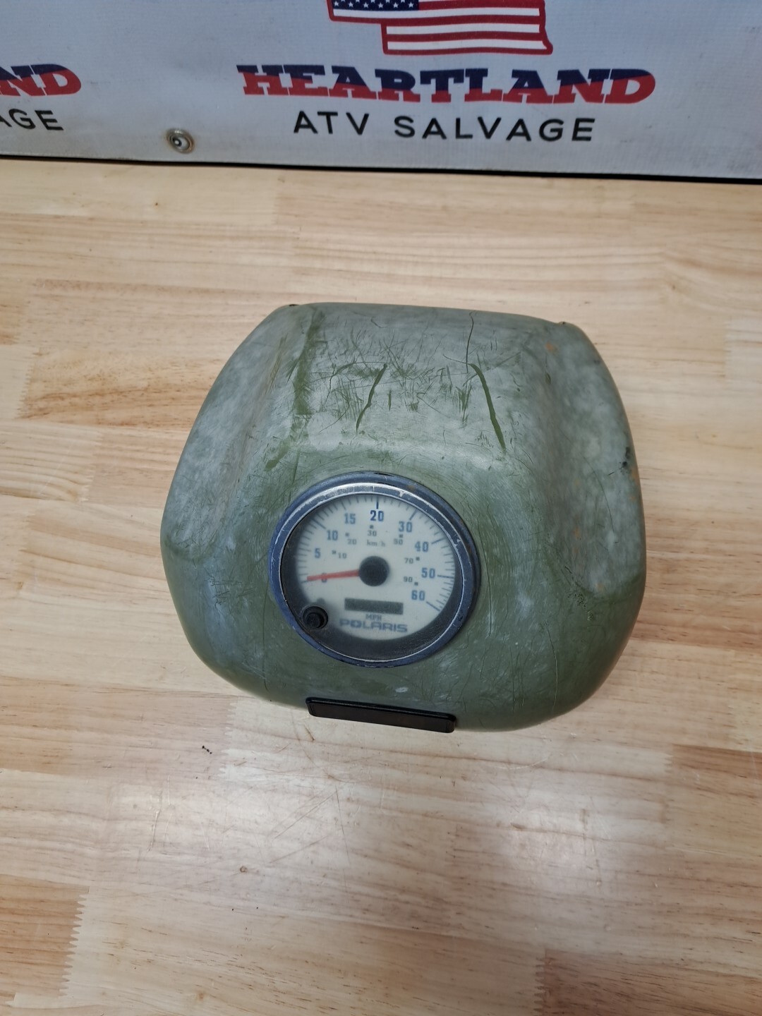 01 02 Polaris Sportsman 400 500 Speedo Speedometer Headlight plastic